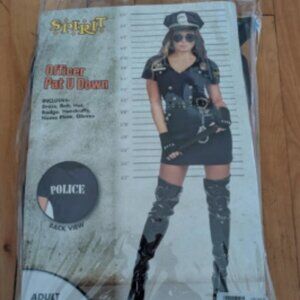 NEW Adult Officer Pat U Down Costume Adult Small 2-6